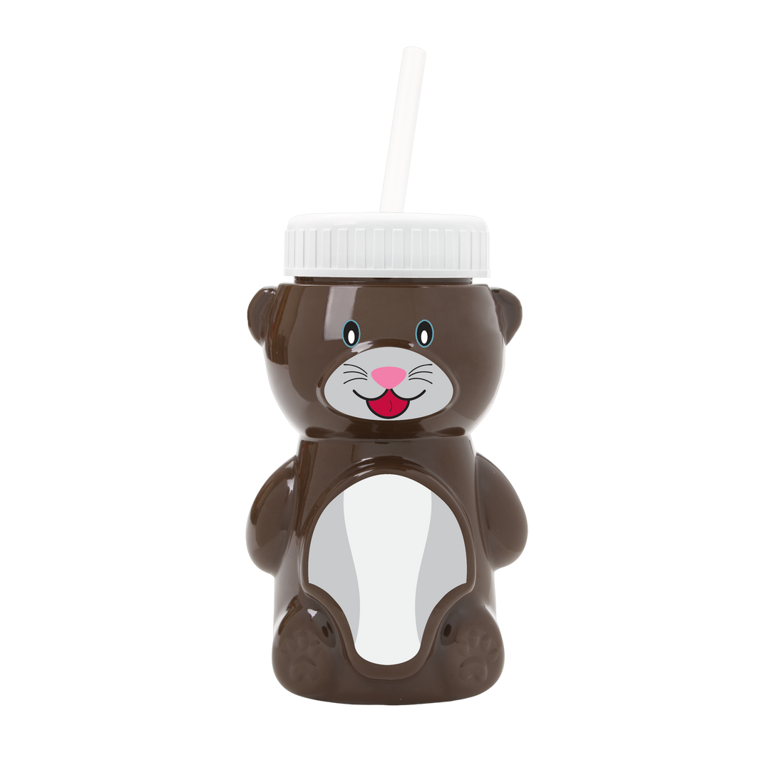 Cubbie RPET Bottle with Straw Lid - 20 oz.