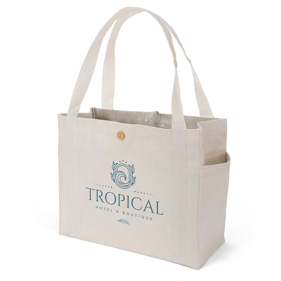 Sandford™- Deluxe Canvas Tote - Screen Print