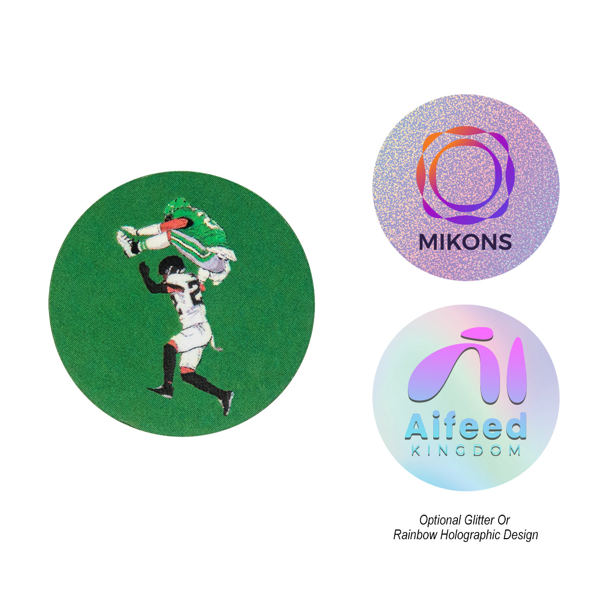 Acrylic Golf Ball Marker - Circle – RushKing