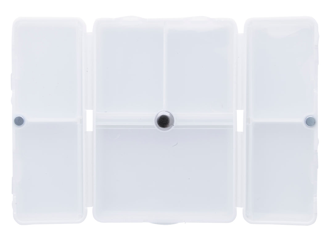 Good Value™ Magnetic Dual-Open Pill Box