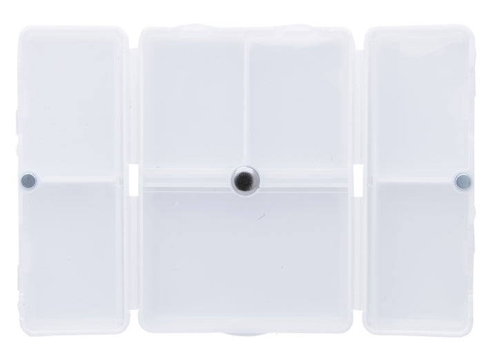 Good Value™ Magnetic Dual-Open Pill Box