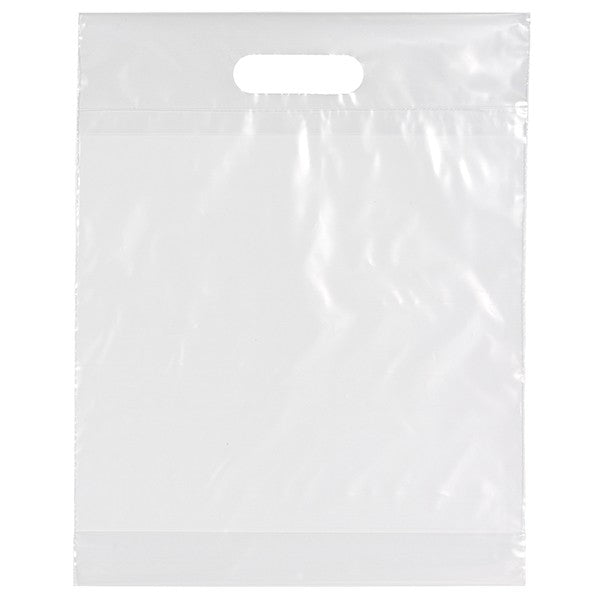 Die Cut Handle Bag - 12W x 15H x 3 - Flexo Ink Print
