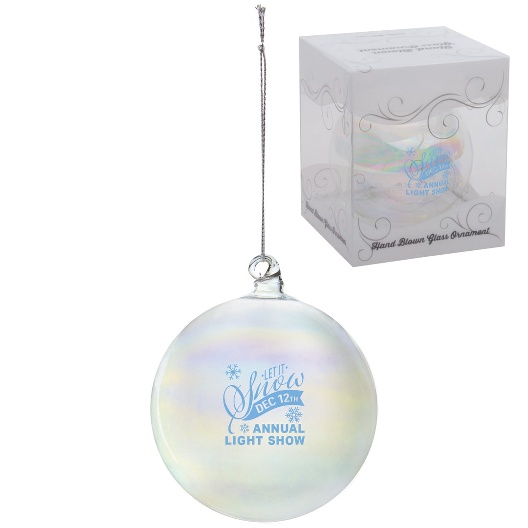 Hand Blown Glass Ornament