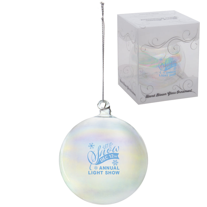 Hand Blown Glass Ornament