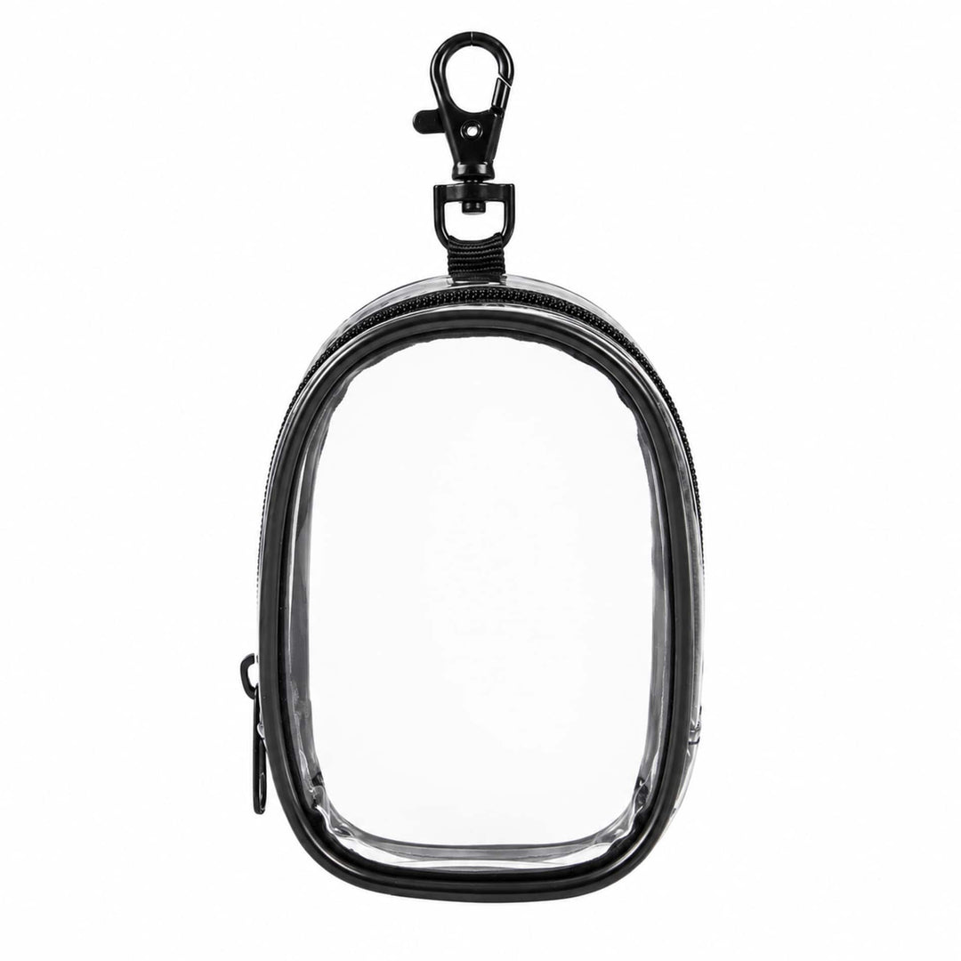 Round Clear Bag Charm