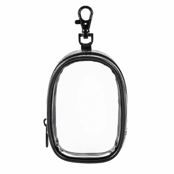 Round Clear Bag Charm