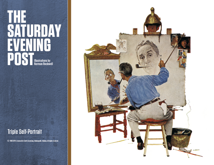Good Value™  The Saturday Evening Post Illustrations by Norman Rockwell – Stapled Calendar