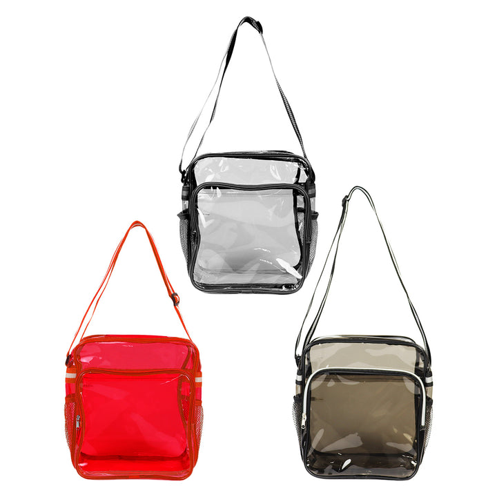 Diamond Clear TPU Messenger Bag