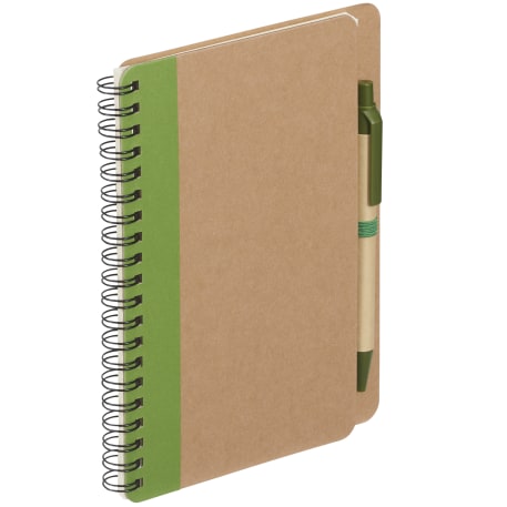 FSC® Mix 5" x 7" Eco Spiral Notebook with Pen