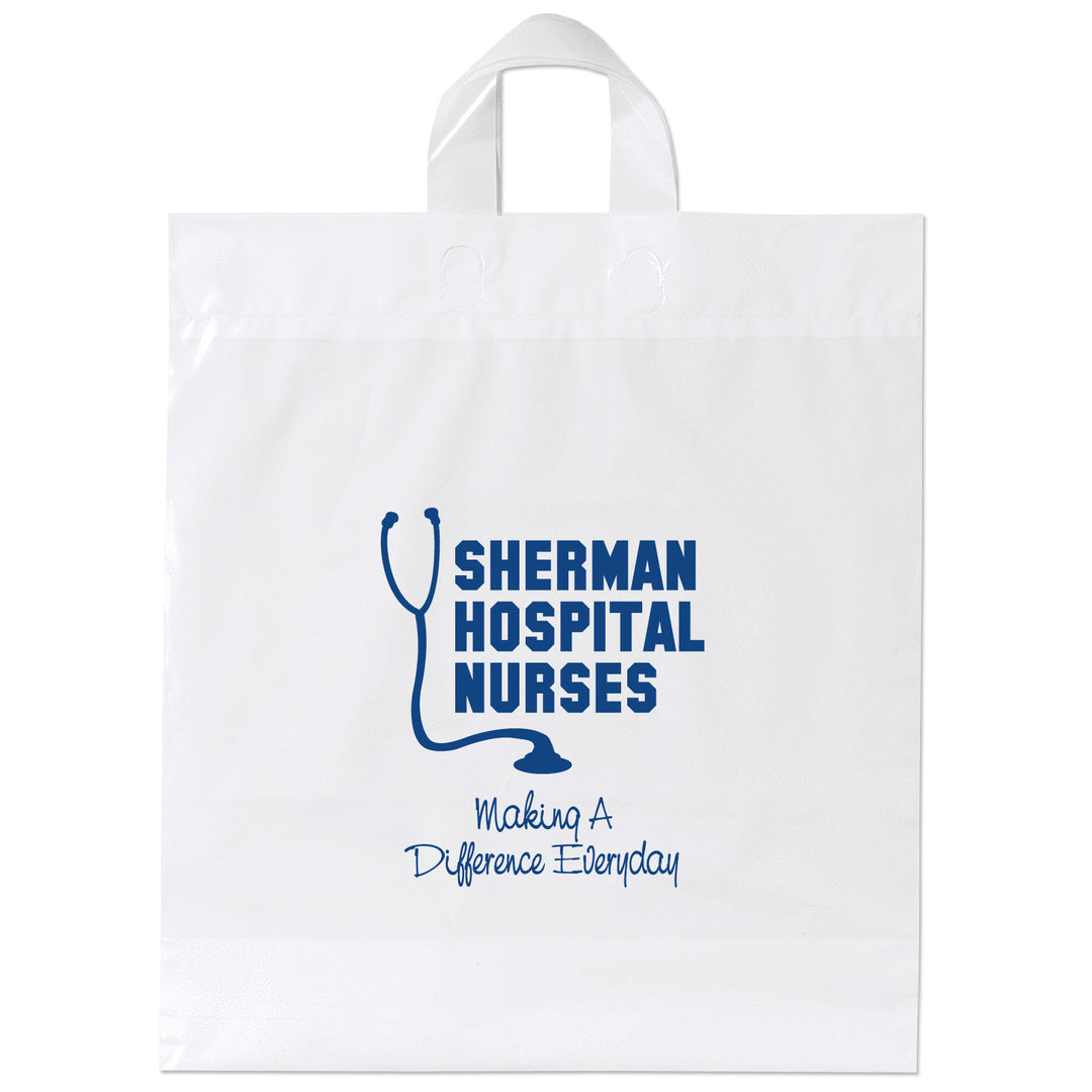 Moose™- Soft Loop Handle Bag - Flexo Ink Print