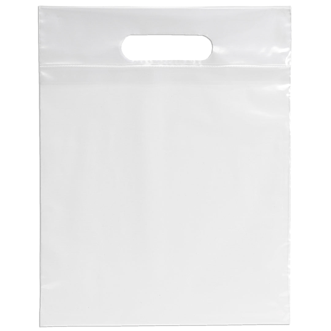 Die Cut Handle Bag - 9 1/2W x 12H - Flexo Ink Print