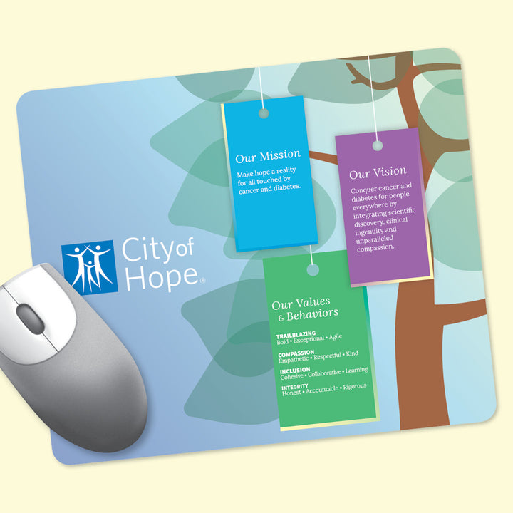 Origin'L Fabric 8"x9.5"x1/8" Mouse Pad