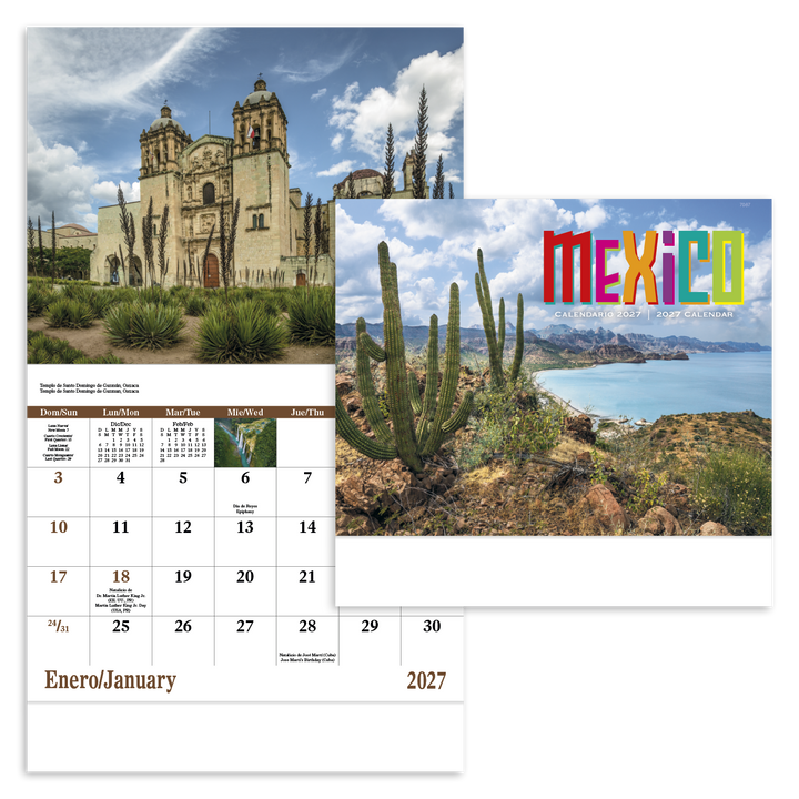 Good Value™ Mexico - Stapled Calendar
