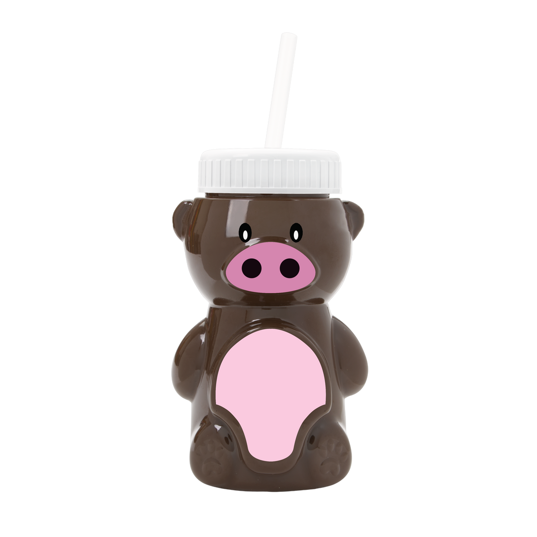 Cubbie RPET Bottle with Straw Lid - 20 oz.