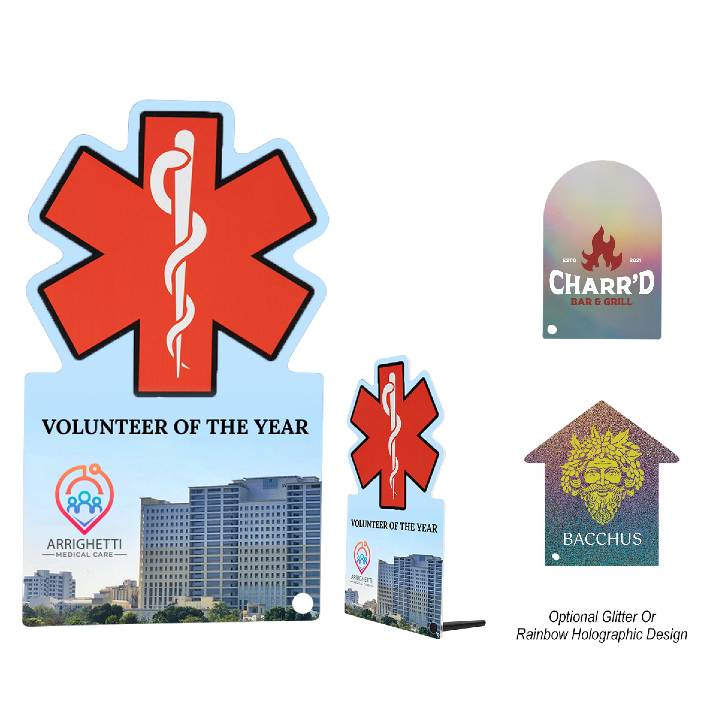 Acrylic Award - Custom Shape 5