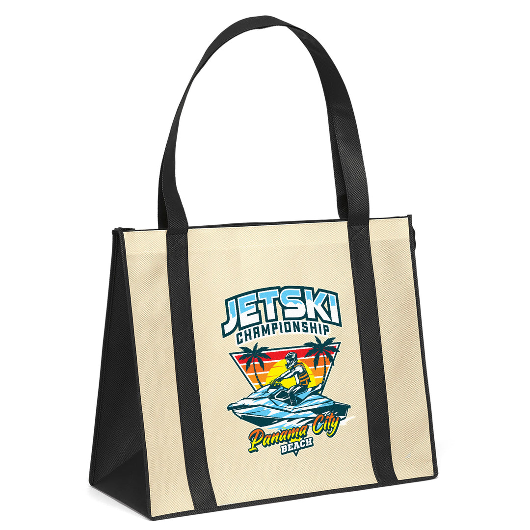 Del Mar - Zipper-Close Tote - ColorVista
