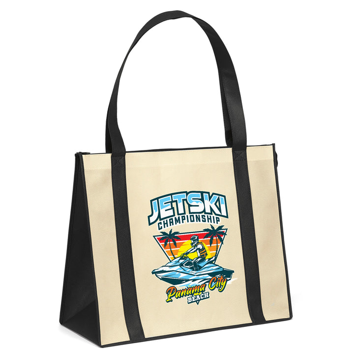 Del Mar - Zipper-Close Tote - ColorVista