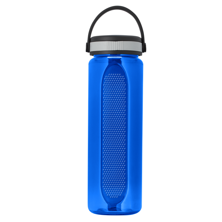 Boss Embossed RPET Bottle with Grip Lid - 26 oz.