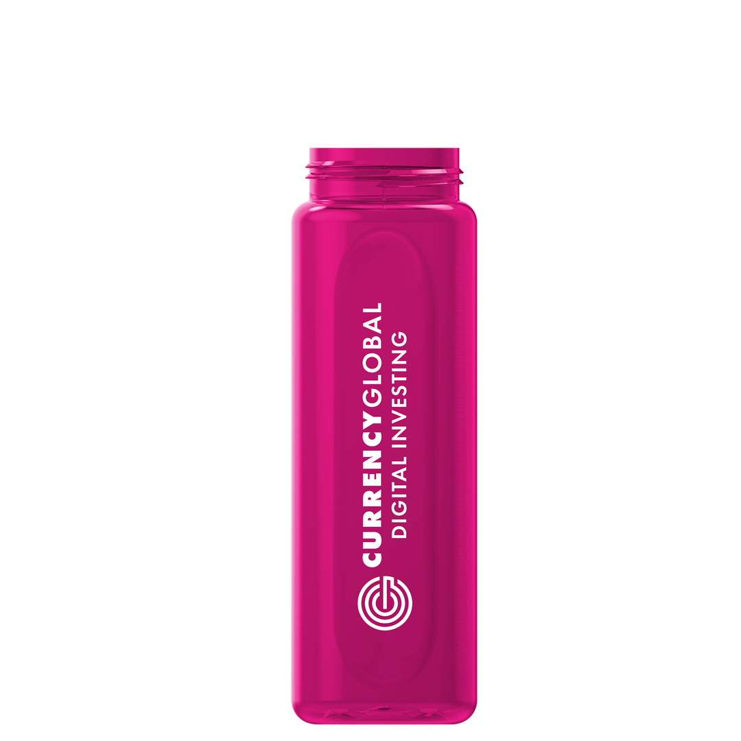 Boss Embossed RPET Bottle with Grip Lid - 26 oz.