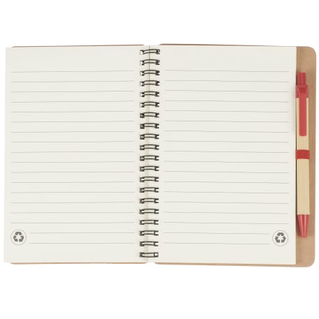 FSC® Mix 5" x 7" Eco Spiral Notebook with Pen