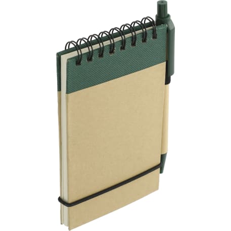 FSC® Mix 5" x 3" Recycled Jotter with Pen