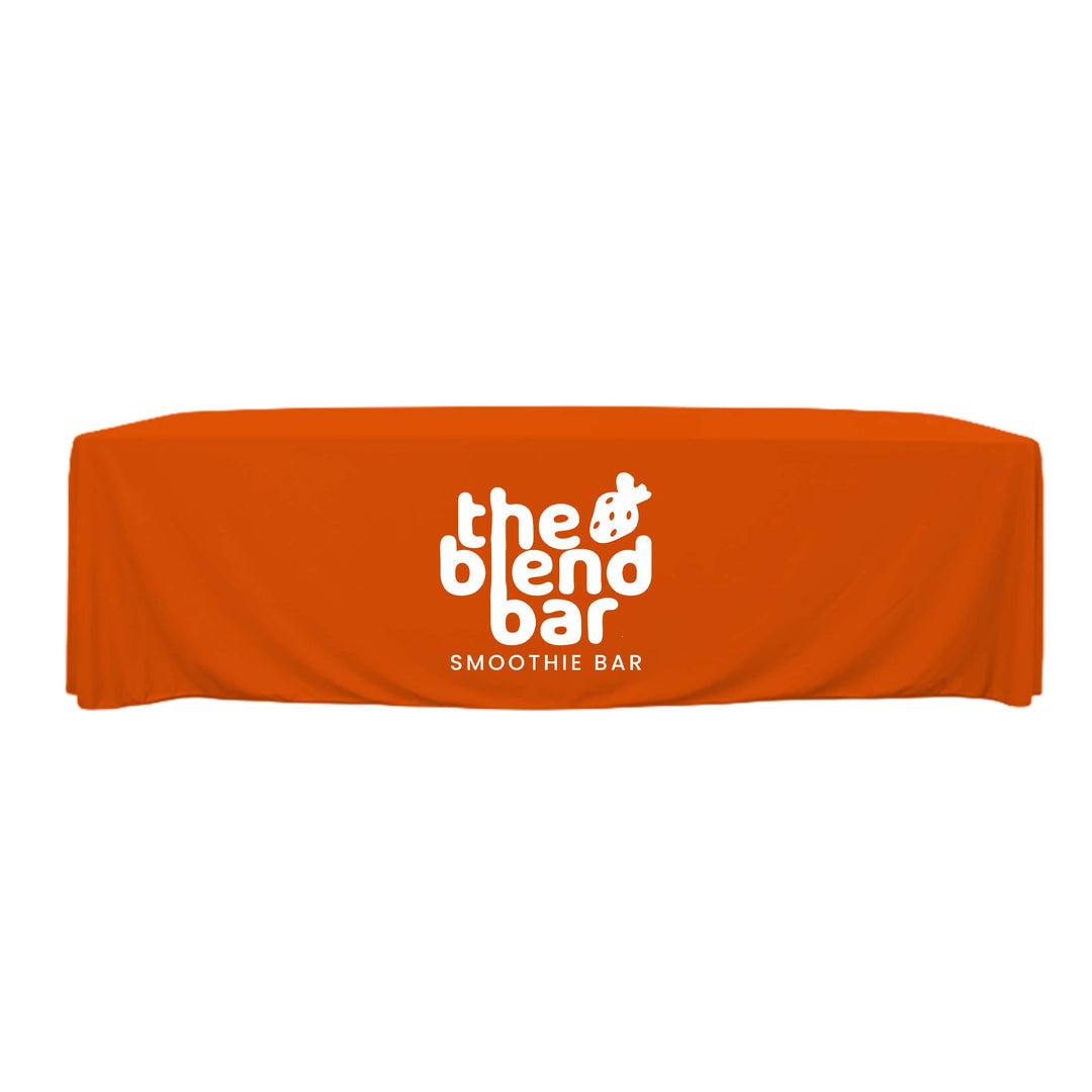 8 ft. Throw PolyKnit™ Table Cover (One Color Logo)