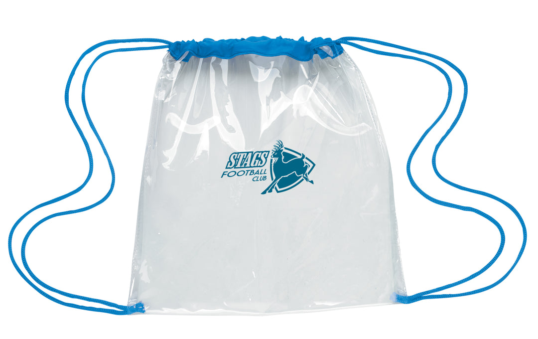 Good Value™ Clear Game Drawstring Backpack