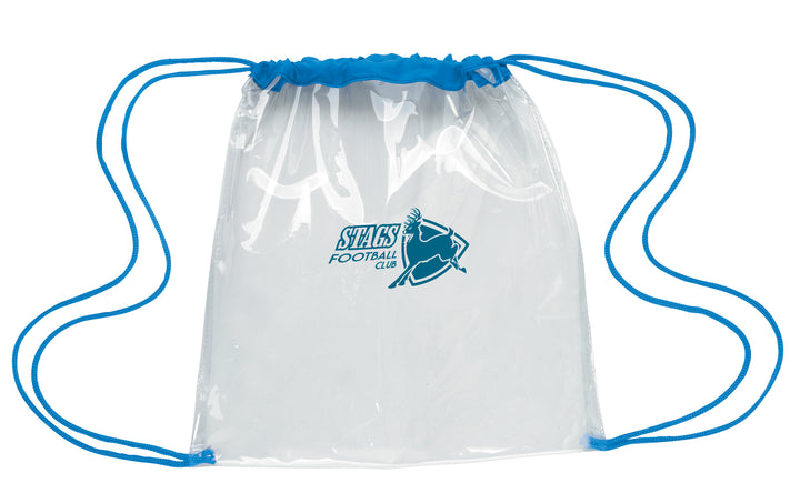 Good Value™ Clear Game Drawstring Backpack