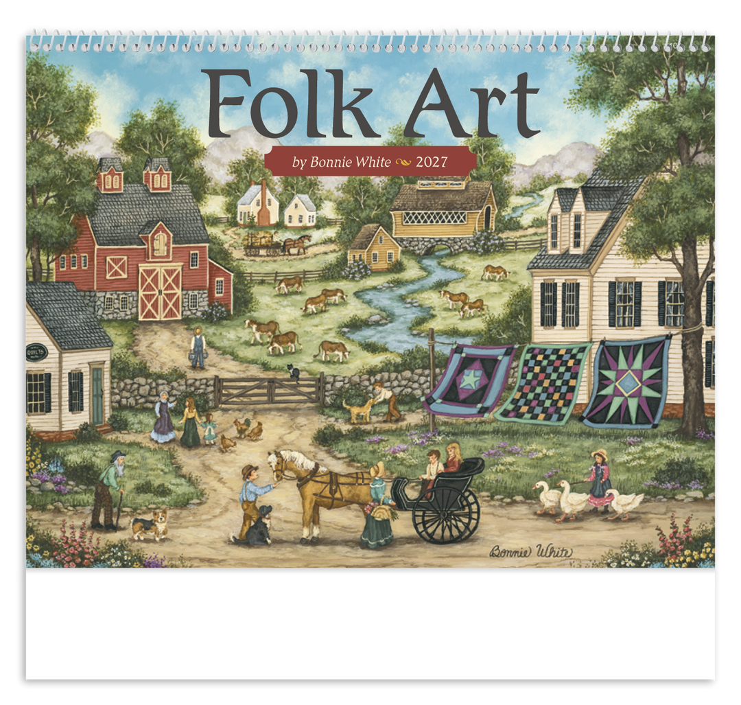 Triumph® Calendars Folk Art Calendar