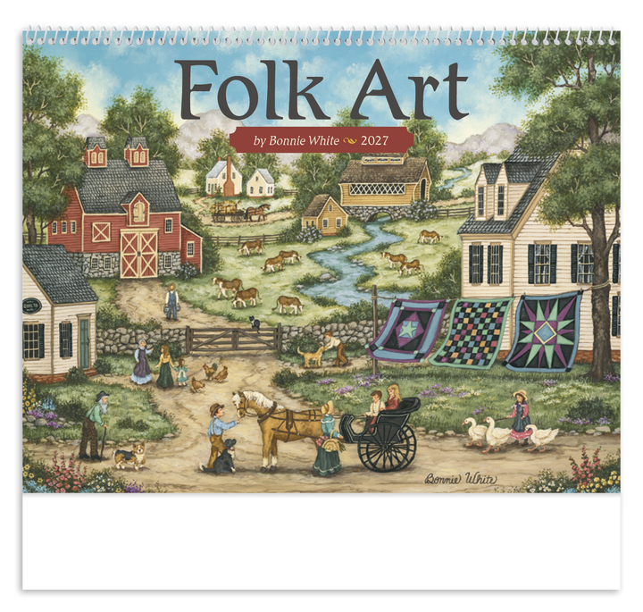Triumph® Calendars Folk Art Calendar