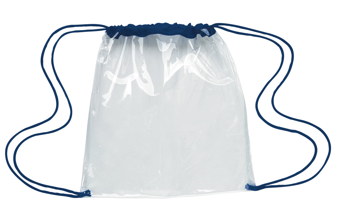 Good Value™ Clear Game Drawstring Backpack