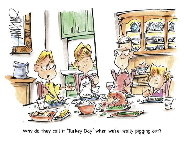 Good Value™ Laughing It Up - Stapled Calendar