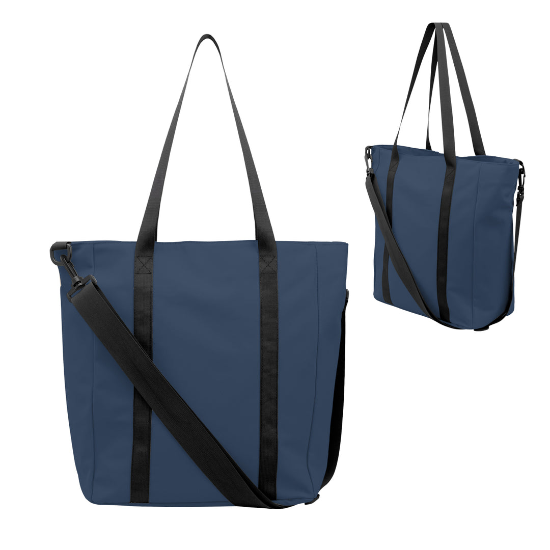 Hudson rPET Leatherette Computer Tote Bag