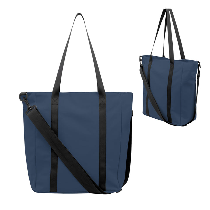 Hudson rPET Leatherette Computer Tote Bag