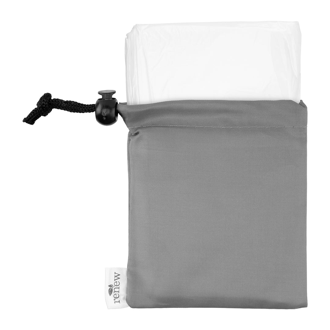 PE Poncho With rPET Pouch