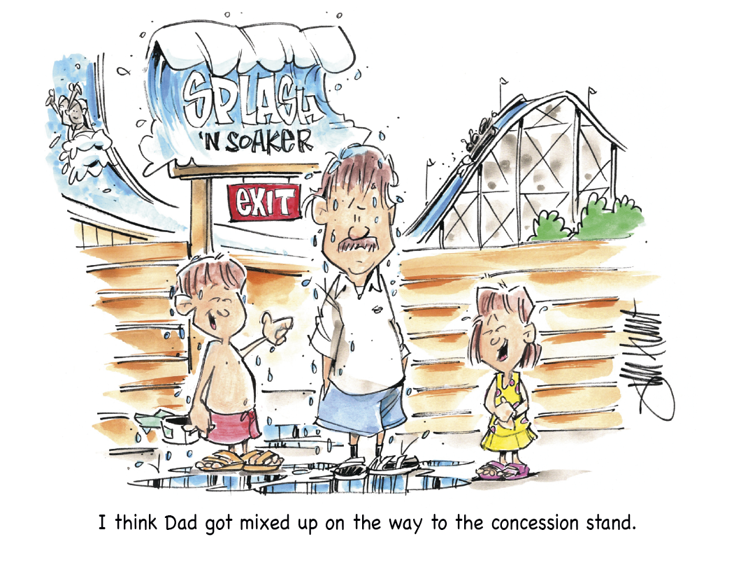 Good Value™ Laughing It Up - Stapled Calendar