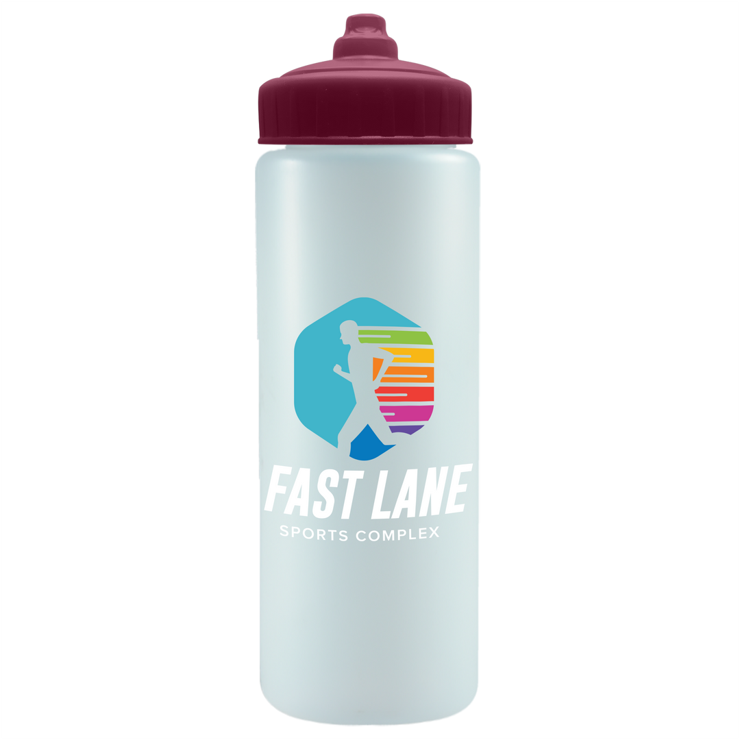 Quart Sport Bottle with Valve Lid - 32 oz.