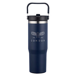 Oreno 30 oz Stainless Steel/Polypropylene Travel Tumbler