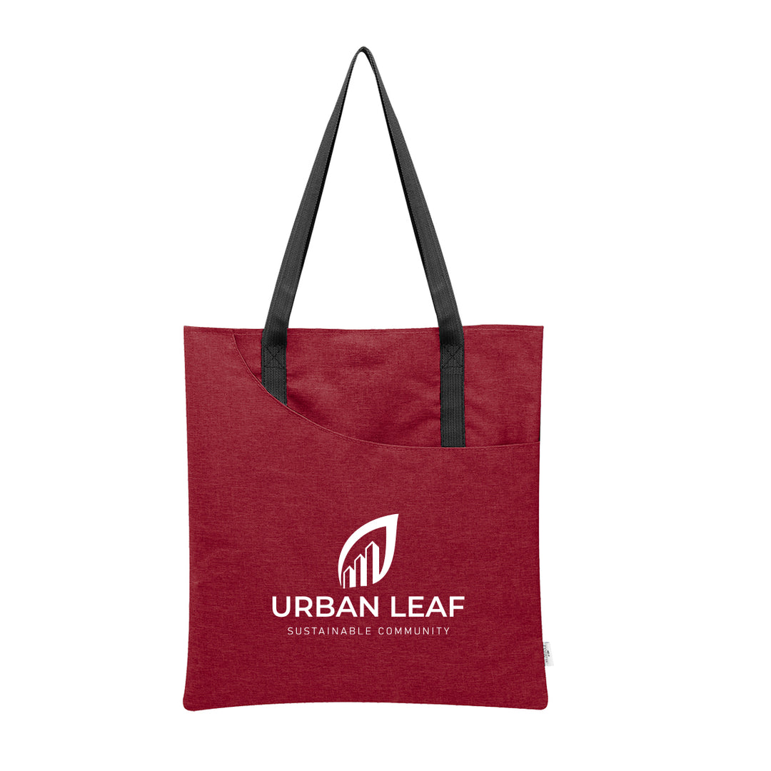 Swoop Heathered rPET Tote Bag