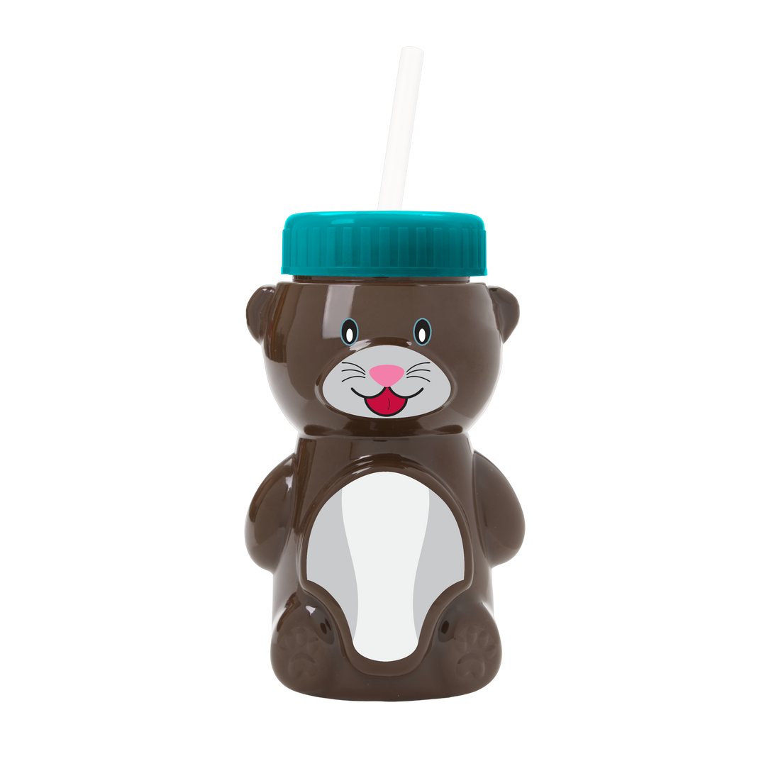 Cubbie RPET Bottle with Straw Lid - 20 oz.
