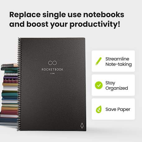 Rocketbook Core Executive Notebook Set
