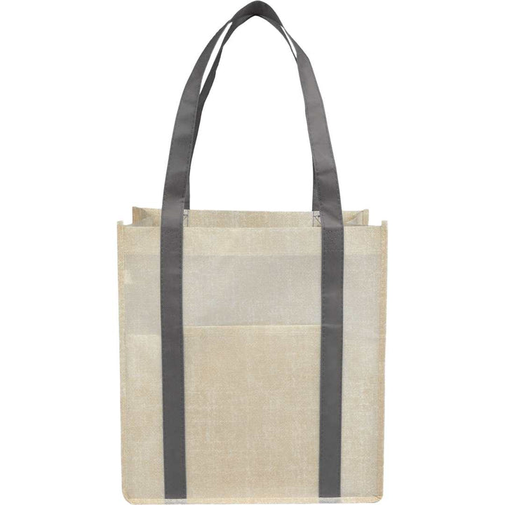 Pluto Recycled Non-Woven Small Grocery Tote