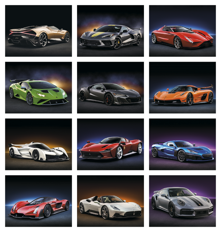 Good Value™ Exotic Sports Cars - Stapled Calendar