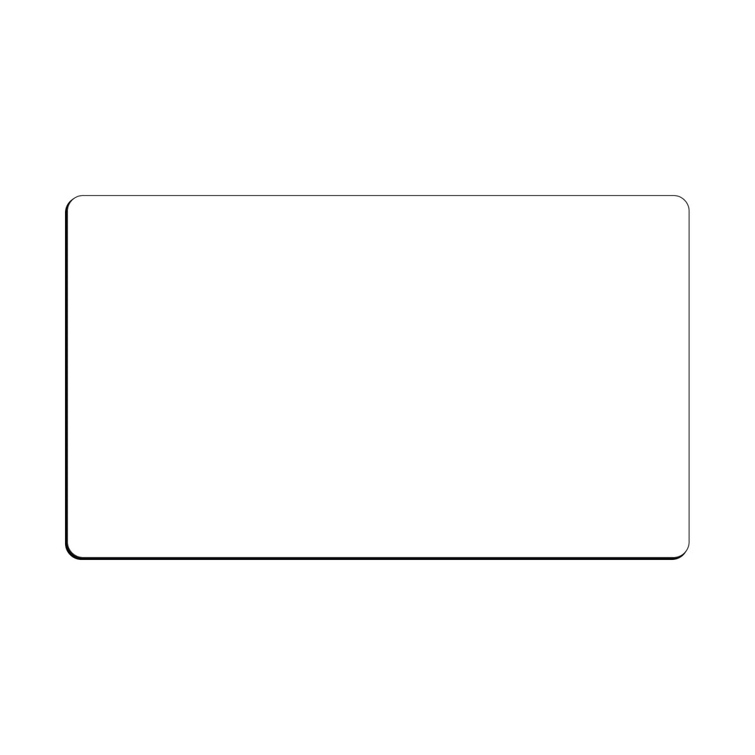 Good Value™ 20 Mil Large Stock Shape Magnet