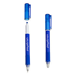 Skywriter Combo Recycled Plastic Ball Pen & Highlighter