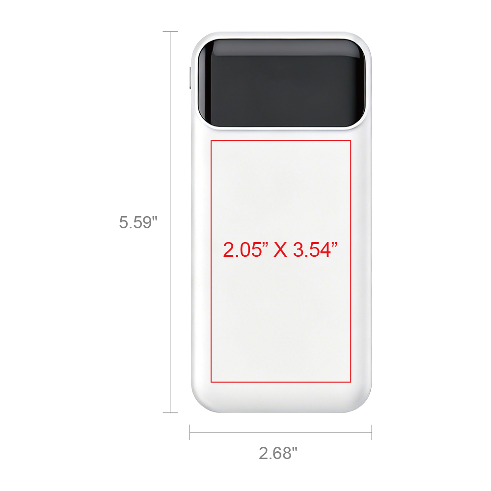 Santa Ana Digital Display Wireless Power Bank PD 15W