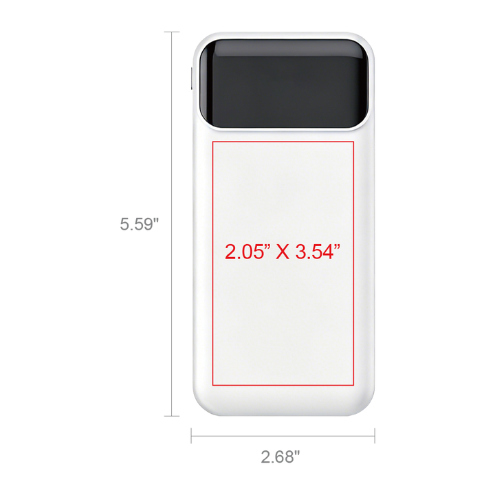 Santa Ana Digital Display Wireless Power Bank PD 15W