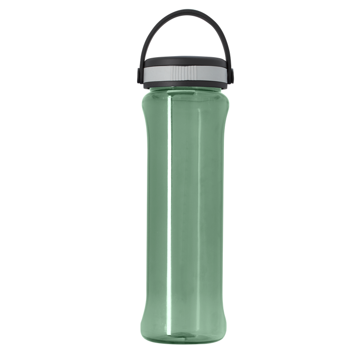 Boss Embossed RPET Bottle with Grip Lid - 26 oz.