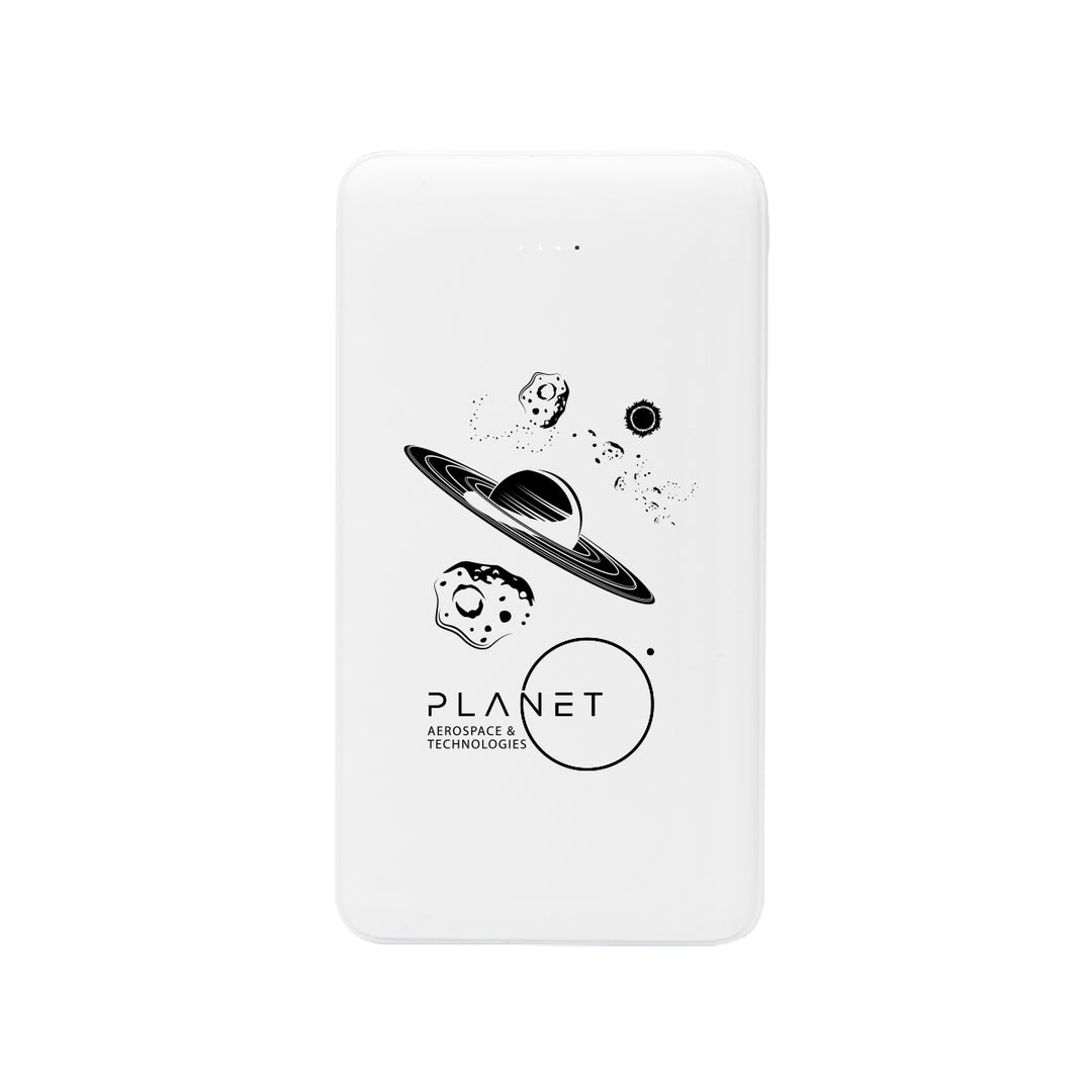 10,000 mAh Power Bank With Integrated Cables
