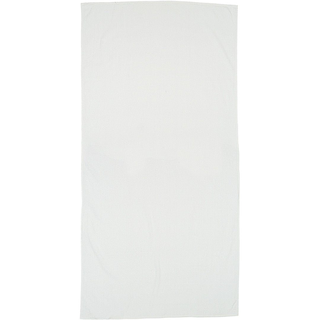 Basic Weight White Beach Towel